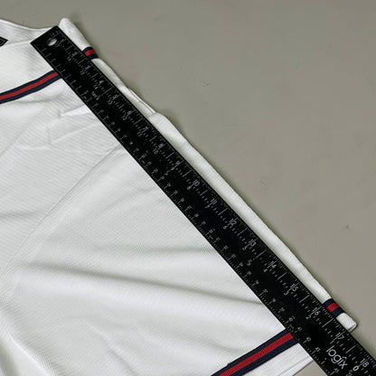 NIKE Atlanta Braves Jersey, #28 Matt Olson, Genuine MLB Merchandise L White w/ Red T770-AWWH-AW7-0Z0